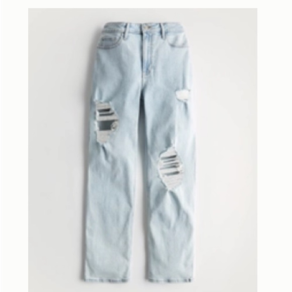 Hollister Ultra High-rise Dad Jeans 0-1S 25W 25L